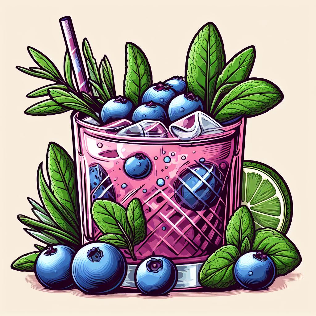 Discover the Modern and Creative Blueberry Sage Gin Smash – Tasmanian