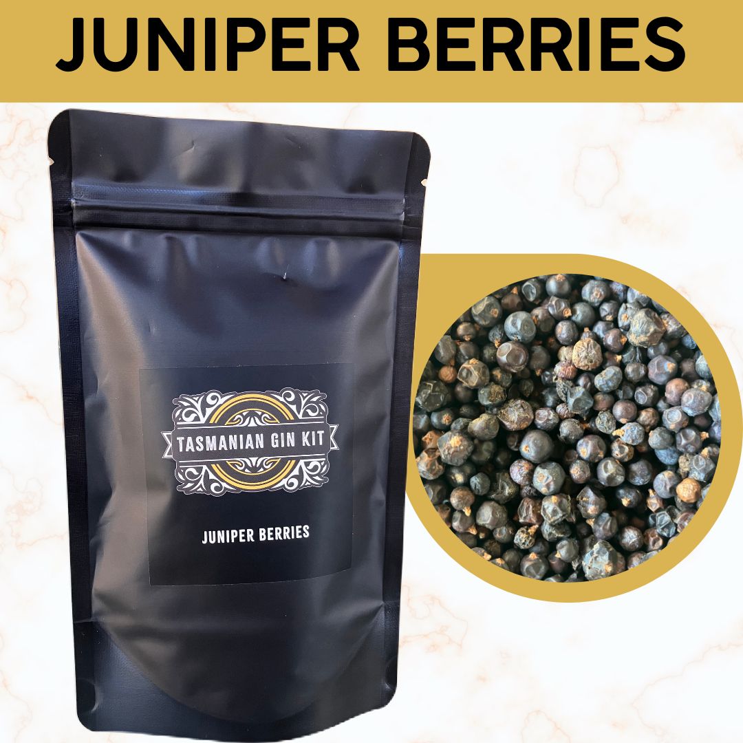 Juniper Berries Package with image of Juniper Berries